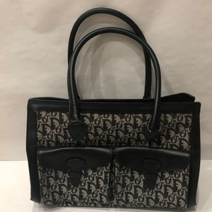 Christian Dior Diorissimo Canvas shoulder bag